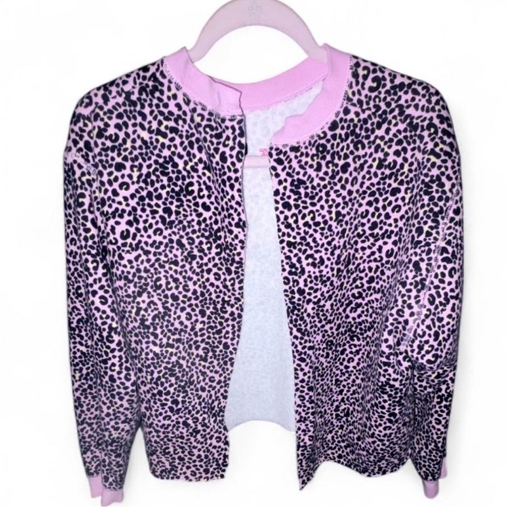 Pink Leopard Print sweater